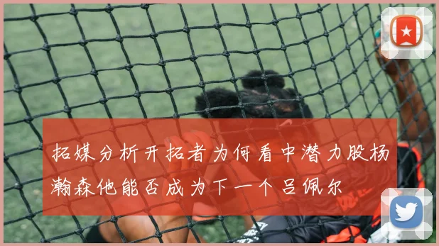 拓媒分析开拓者为何看中潜力股杨瀚森他能否成为下一个吕佩尔